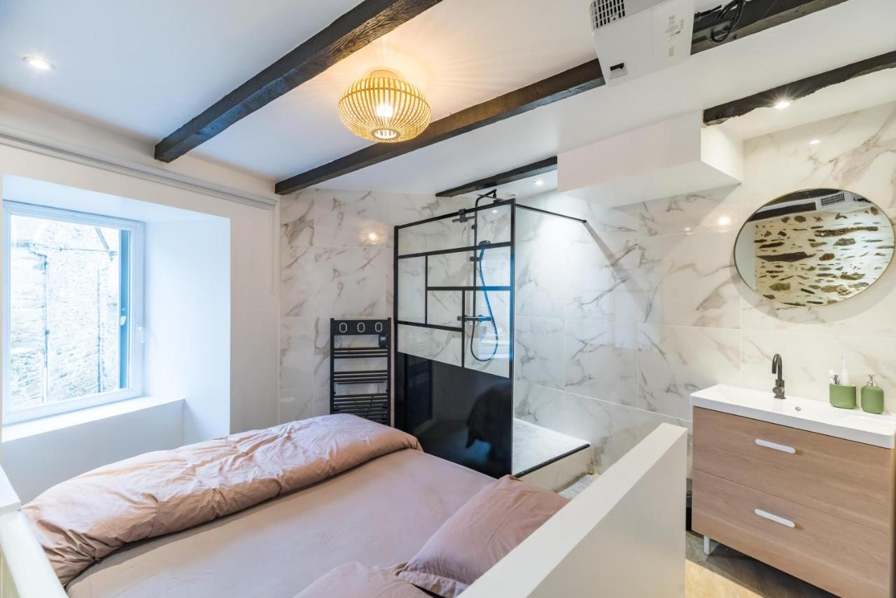 Ferienwohnung Logement Duplex Au Coeur De Tréguier Exterior foto