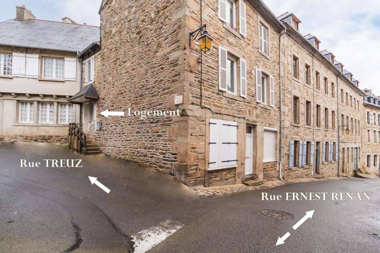 Ferienwohnung Logement Duplex Au Coeur De Tréguier Exterior foto