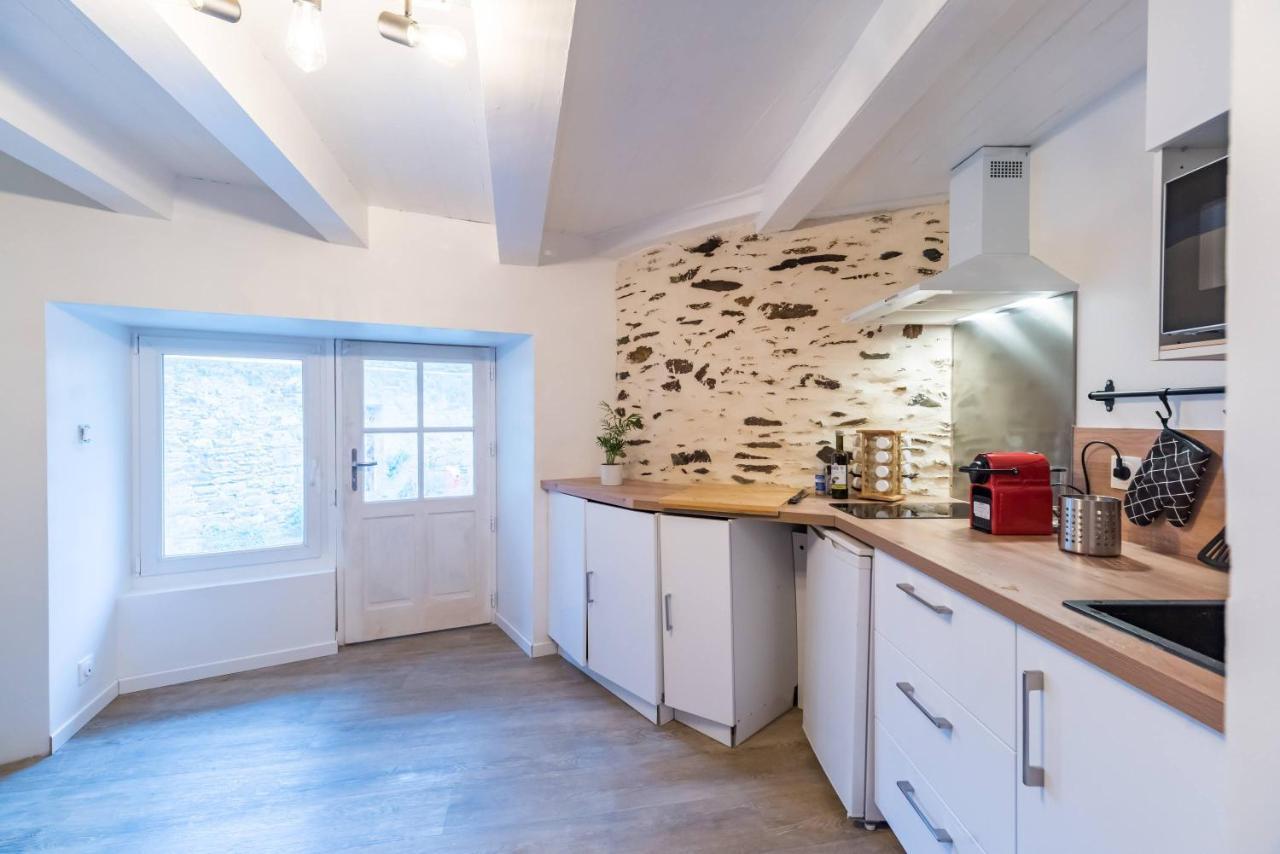 Ferienwohnung Logement Duplex Au Coeur De Tréguier Exterior foto